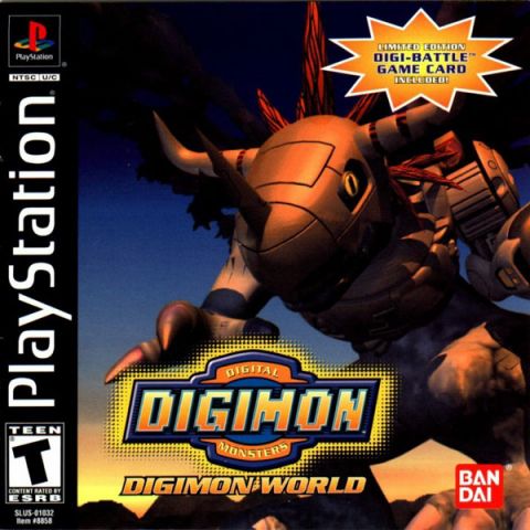 ปก Digimon World อ้างอิง